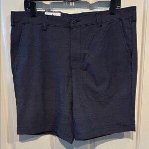Izod Heather Navy Golf Shorts